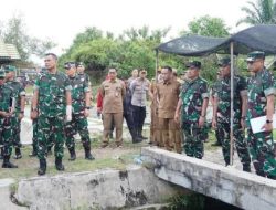 TNI-Pemko Palangka Raya Perkuat Kolaborasi di Bukit Batu